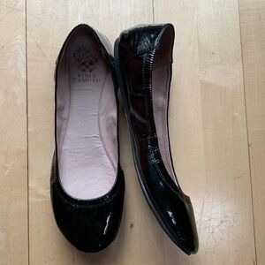 Vince Camuto Ellen Patent Leather Ballet Flat Size 10 New W/O Box